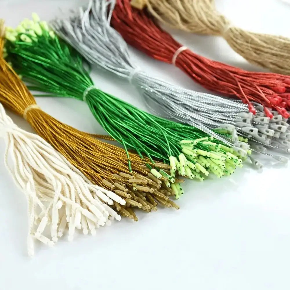 100Pcs Christmas Ornament Hanger Lanyards with Buckle | DIY Xmas Christmas Ornament Hanger Babs