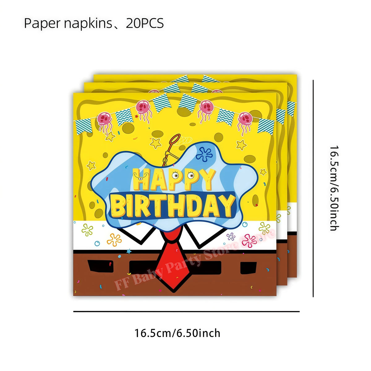 Cartoon Kids Birthday Party Decoration Set – Balloons, Backdrop & More