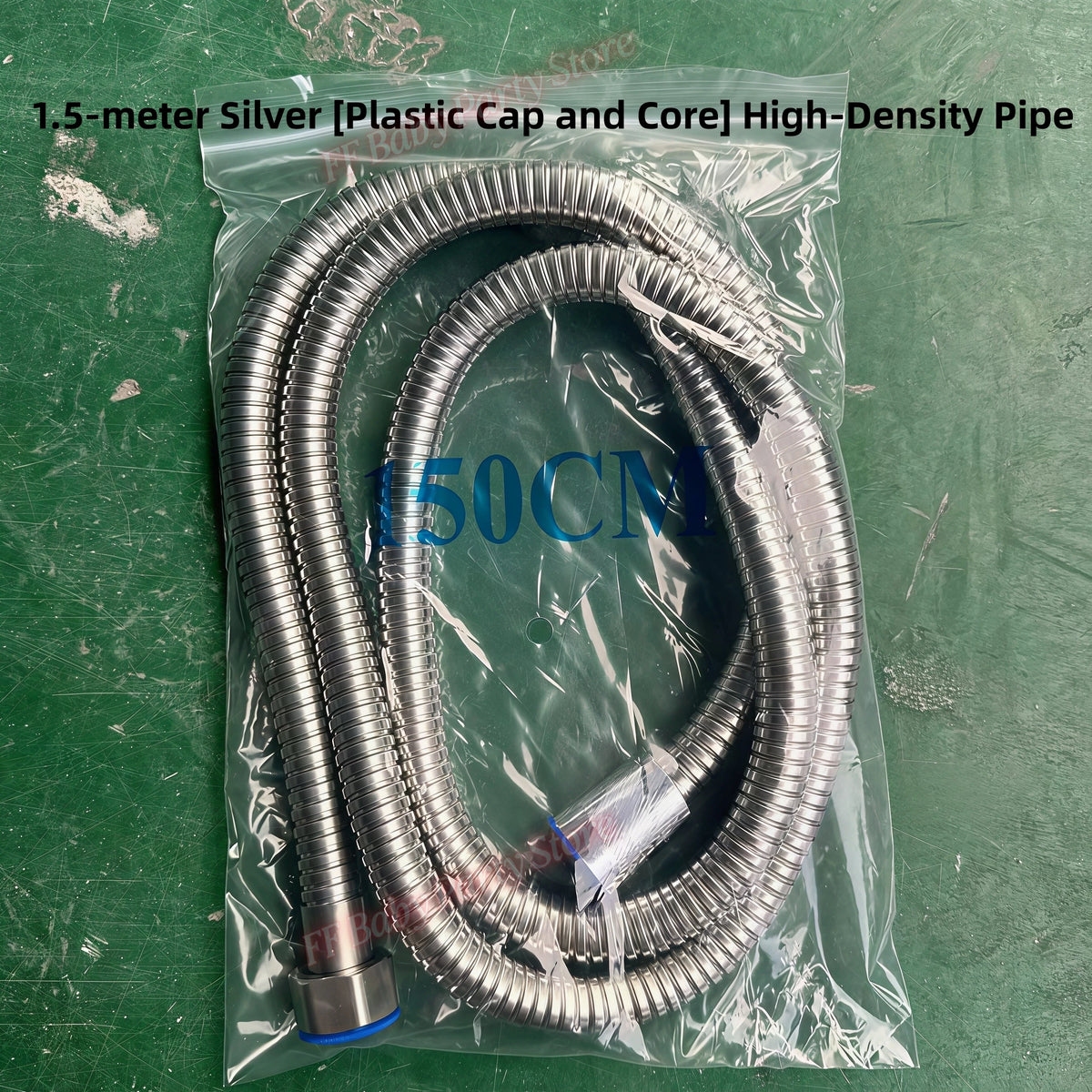 Flexible Stainless Steel Shower Hose – Waterproof Bathroom Pipe Shower Plumbing Hose Babs 1.5 meters 3