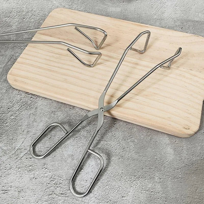 Heavy Duty Stainless Steel Triangle Tongs – Kitchen Serving Kitchen Tongs Babs