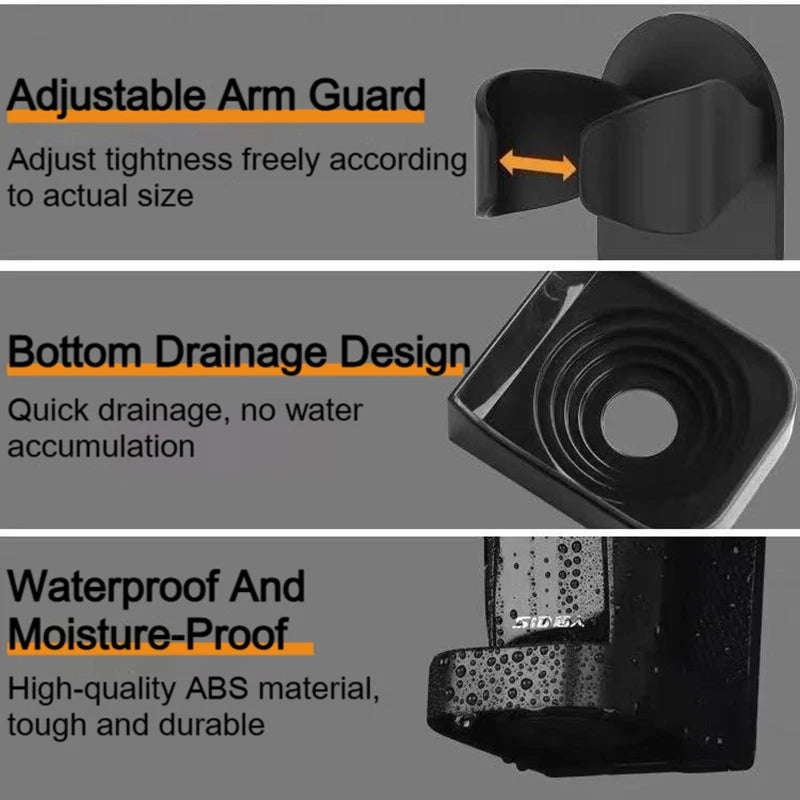 Self-Adhesive Razor Holder – No-Drill Wall Mount for Shaver Razor Wall Holder Babs