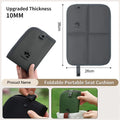 Outdoor Camping Folding Cushion – Portable & Compact Folding Seat Cushion Babs Light Grey