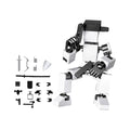 Mini Robot Action Figure Set with Accessories – Desk Decor Toy Robot Action Figure Babs White One Size