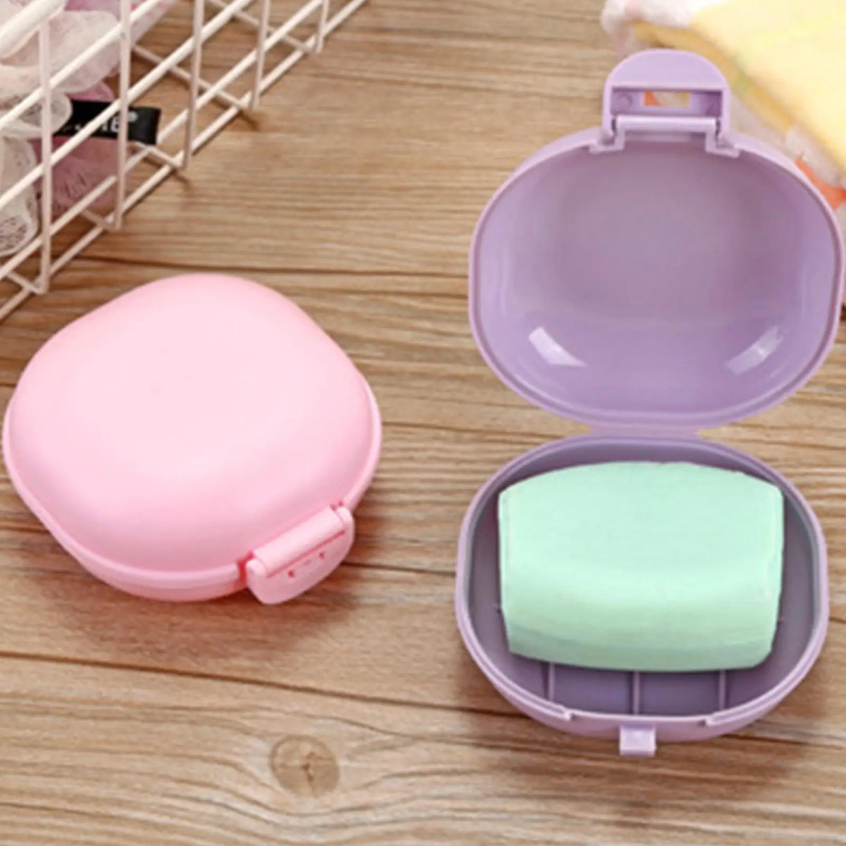 Portable Travel Soap Box – Waterproof Sealed Lid Holder Travel Soap Box Babs