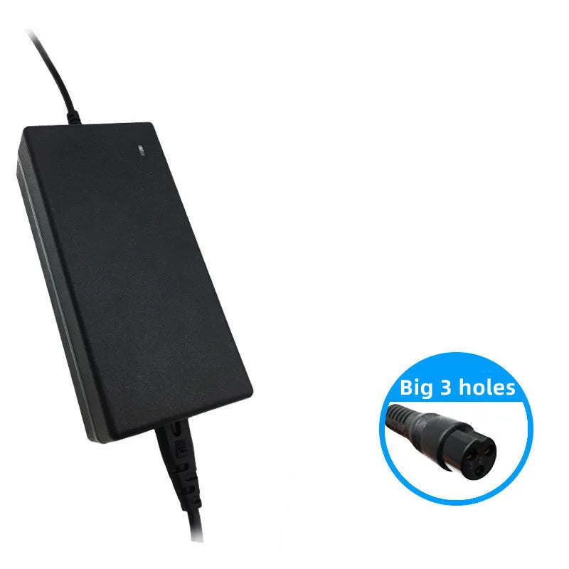 54.6V 2A Charger for 48V 13S Li-ion Skateboard Battery Lithium Battery Charger Babs charge port 12mm US