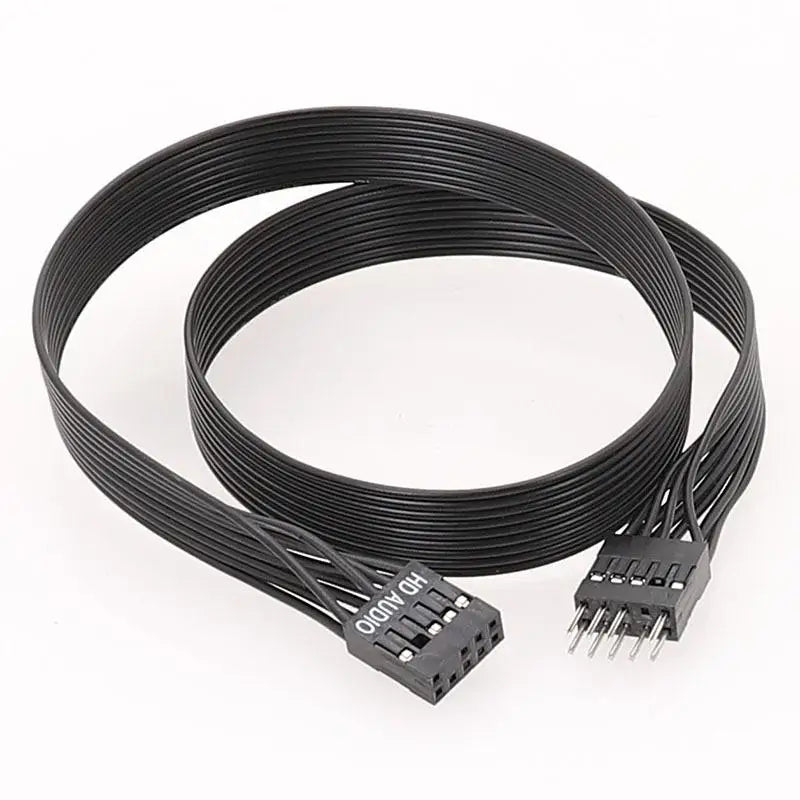 9-Pin USB 2.0 Extension Cable – 20cm/30cm PC Motherboard USB Header Cable Babs