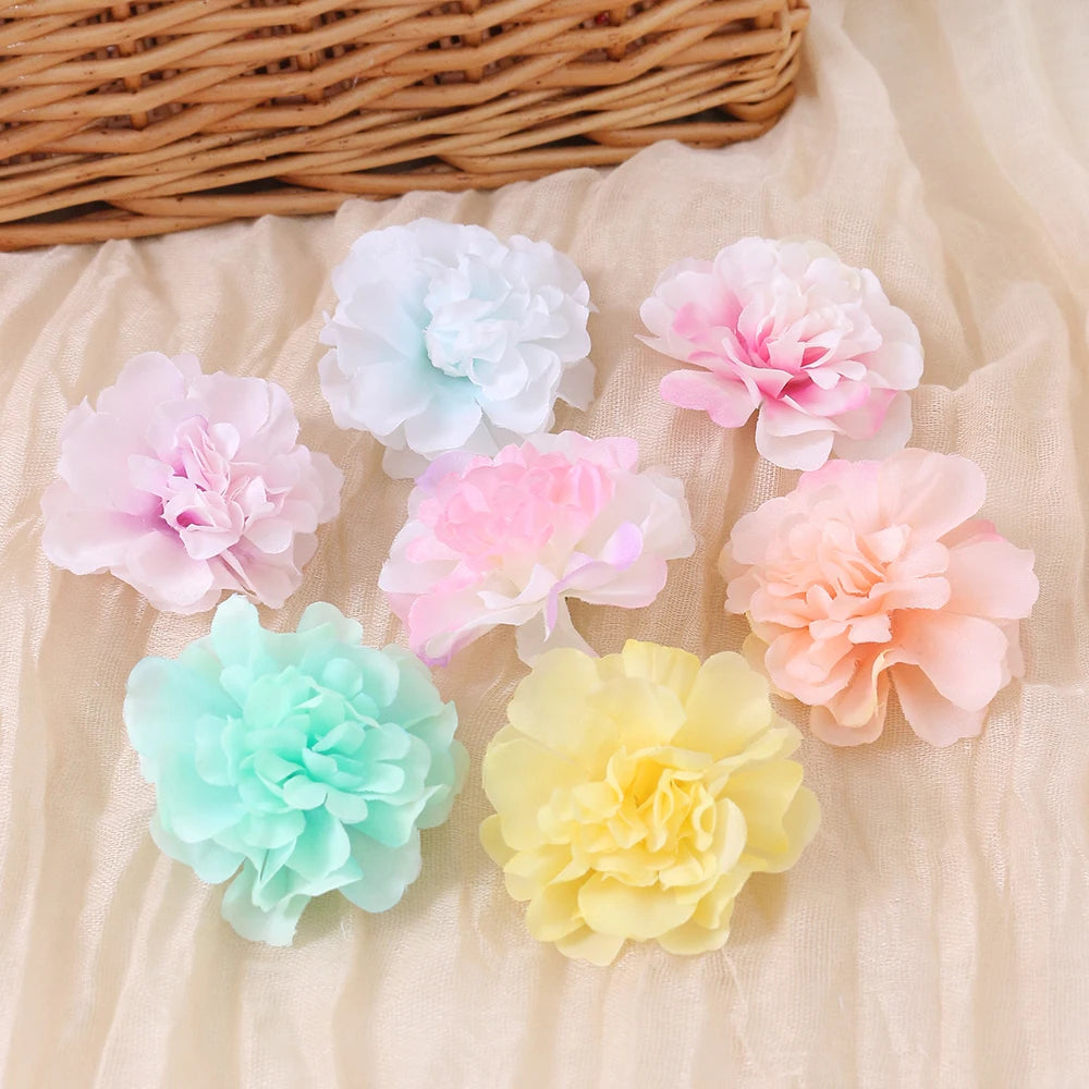 10/20Pcs Artificial Chiffon Silk Flowers – Wedding & Home Decor Artificial Flowers Babs Mixing Colors 20PCS