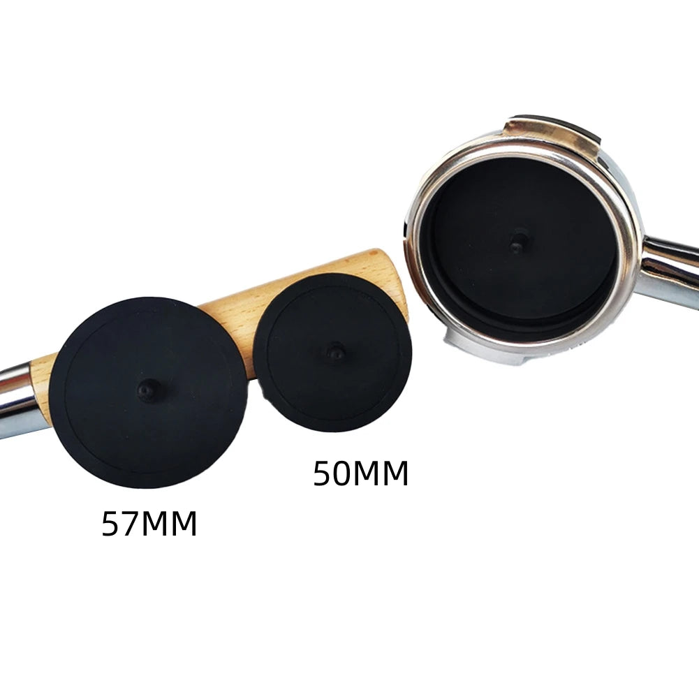 2pcs Rubber Backflush Disk 50mm/57mm Espresso Portafilter Espresso Cleaning Disc Babs