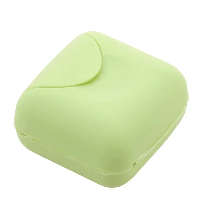 Portable Travel Soap Box with Lid – S/L Candy Color Holder