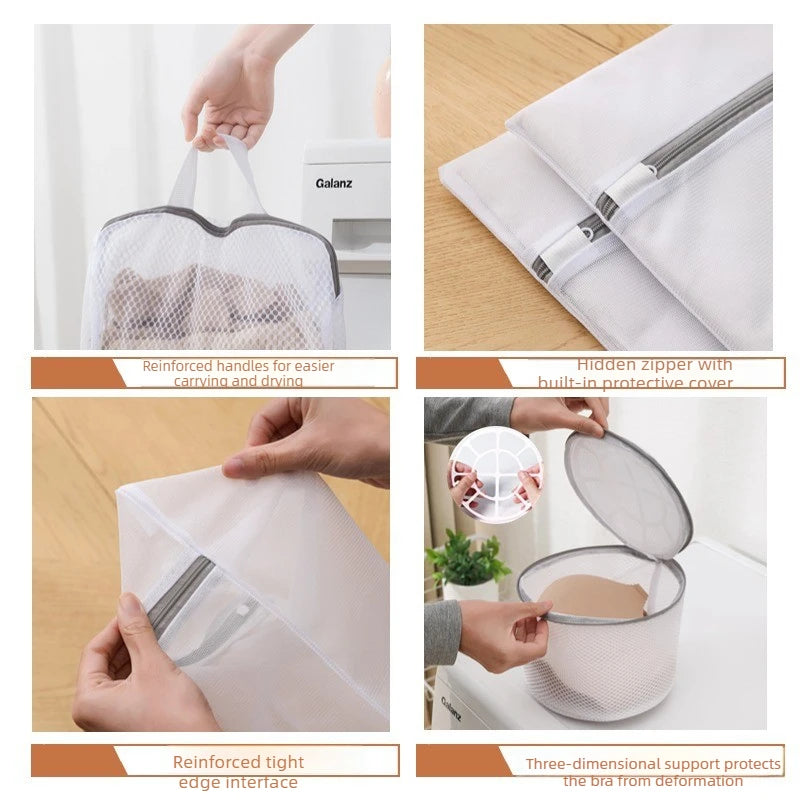 3D Mesh Laundry Bag – Anti-Deformation Wash Protector Mesh Laundry Bag Babs