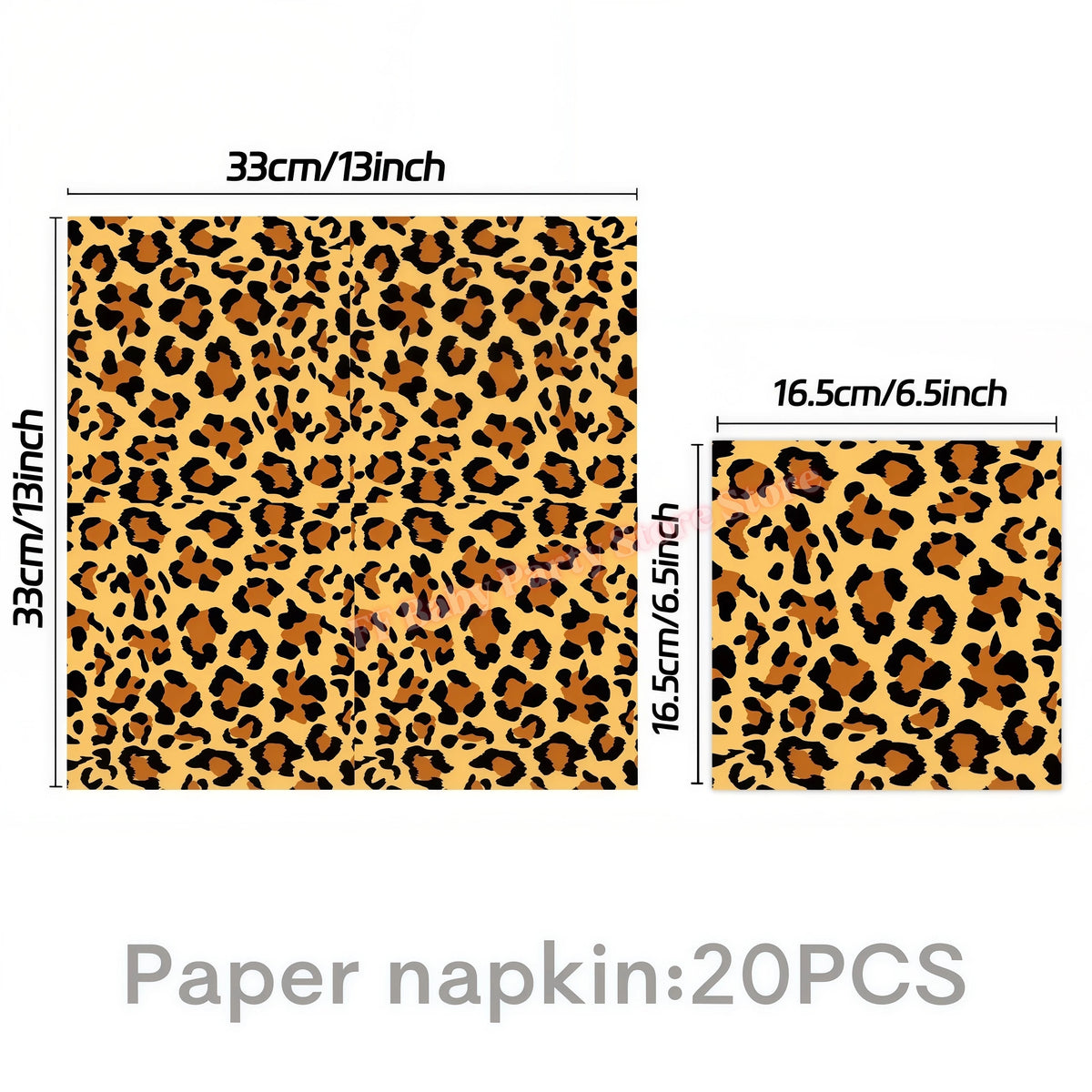 Leopard Print Birthday Party Supplies – Plates, Cups & Decor