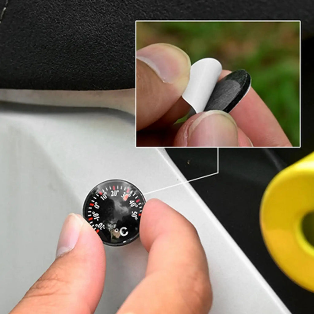 Mini Car Dial Thermometer – Waterproof, Battery-Free, Compact Car Dial Thermometer Babs