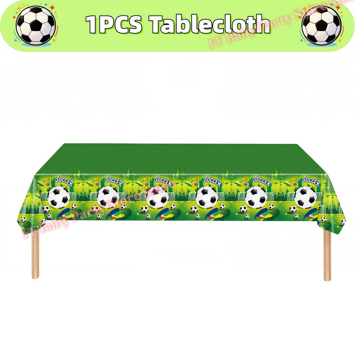 Soccer Football Birthday Party Decorations – Balloons, Plates & Cups