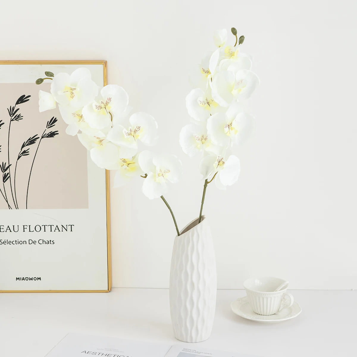 Silk Butterfly Orchid Artificial Flower Branch | Home & Wedding Artificial Flower Branch Babs