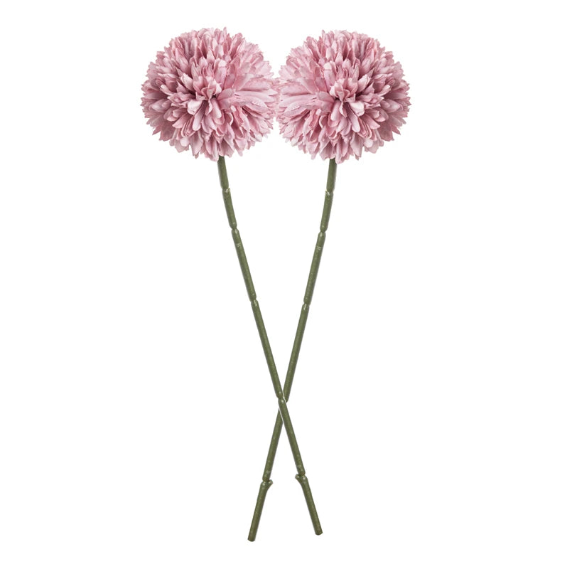 Silk Hydrangea Artificial Flowers – Wedding & Home Décor Artificial Flower Bouquet Babs plum 3pcs