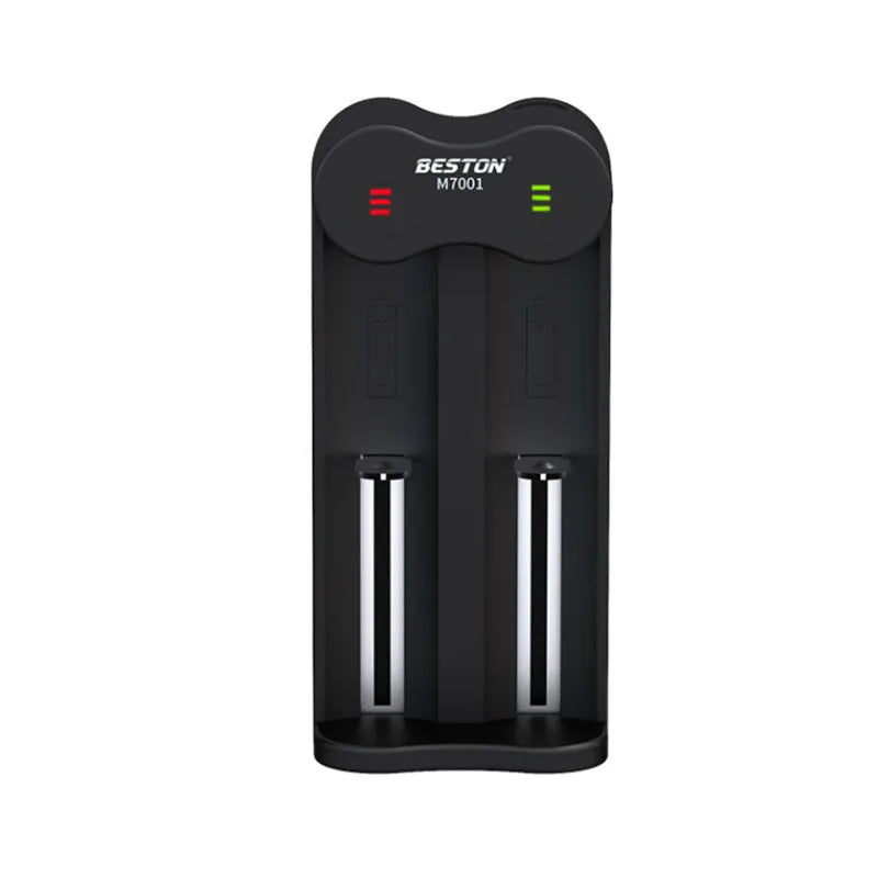 Universal 18650 2-Slot Li-ion Battery Charger | Smart Fast Charge Li-ion Battery Charger Babs