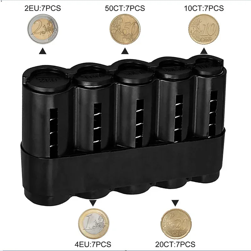 Euro Coin Holder Storage Box & Organizer – CXG03 Coin Holder Organizer Babs