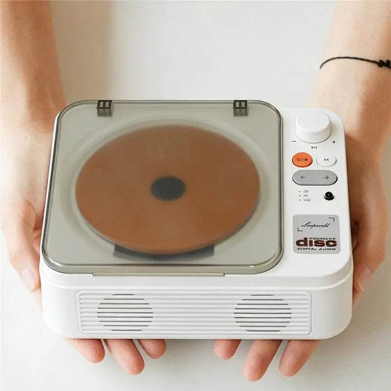 Retro CD Player Sound Box – Bluetooth 5.1, USB & Remote Retro CD Player Babs