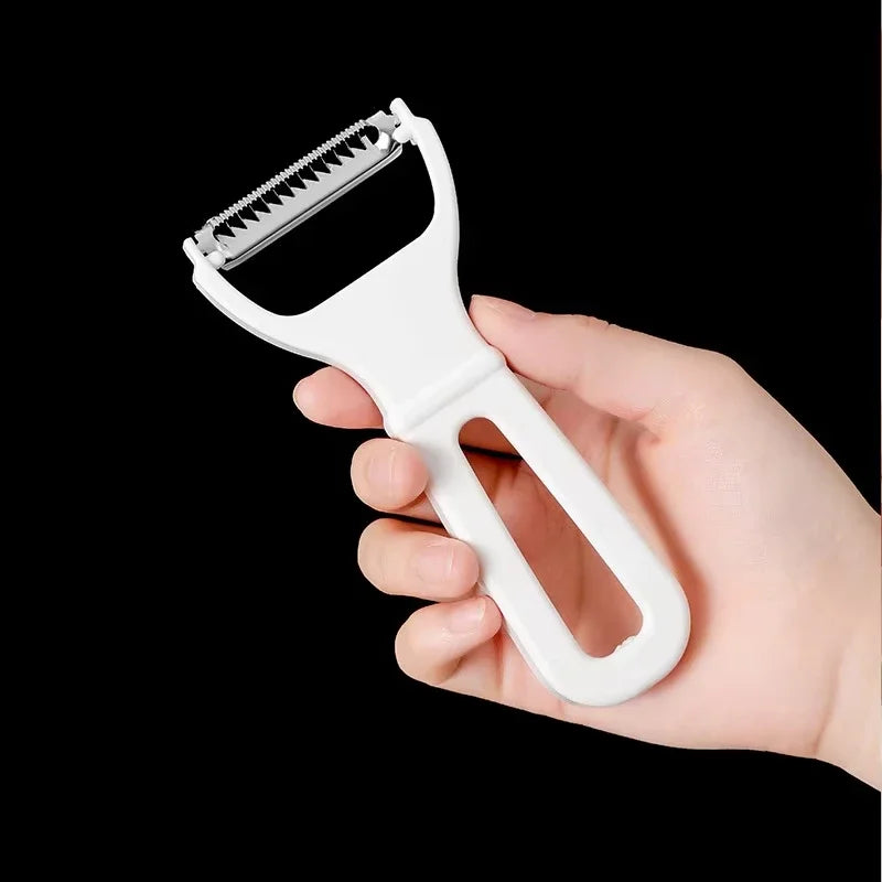 Julienne Peeler & Vegetable Grater – Stainless Steel Slicer Julienne Peeler Grater Babs 1PC