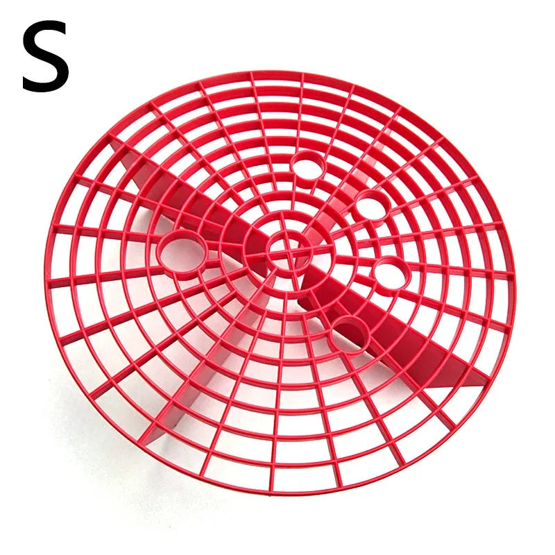 Car Wash Grit Guard Bucket Insert – Dirt & Scratch Filter Car Wash Bucket Insert Babs Red-S