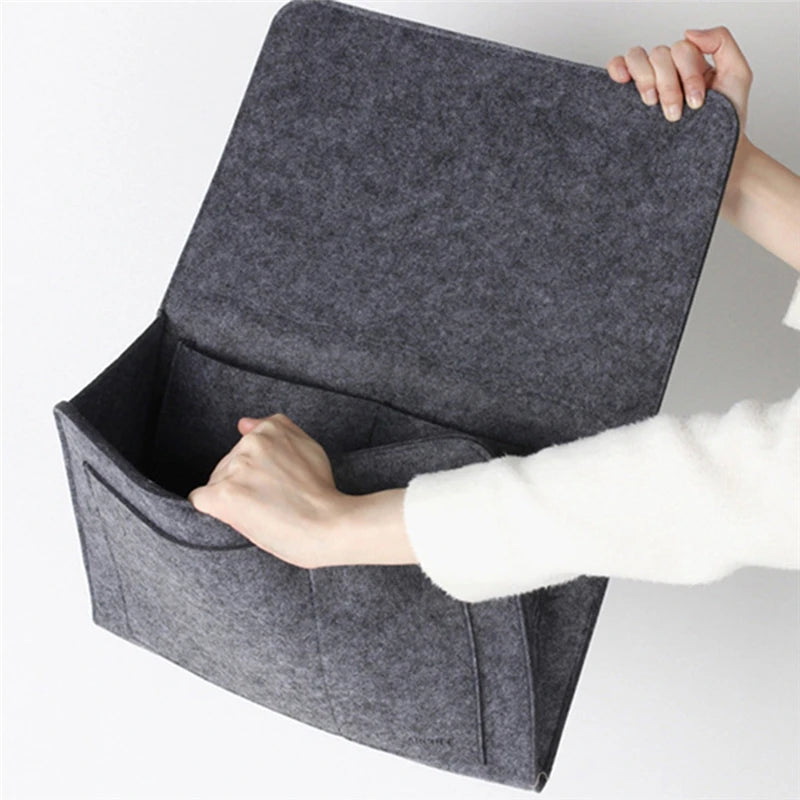 Felt Bedside Storage Organizer – Hanging Bed & Sofa Pouch Bedside Storage Organizer Babs