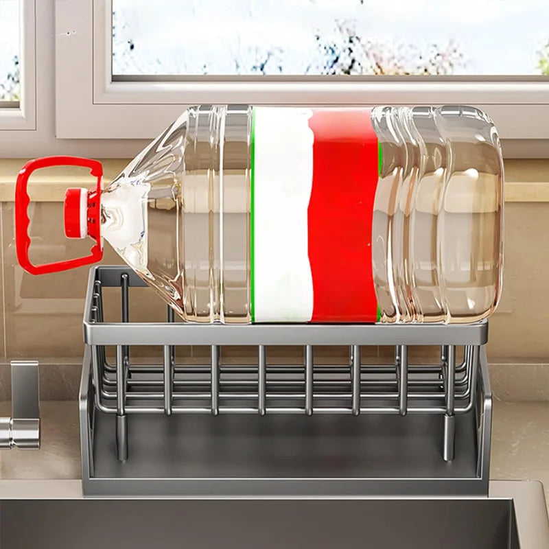 Heavy-Duty Kitchen Sink Caddy – Rust-Resistant Drain Rack Sink Storage Caddy Babs