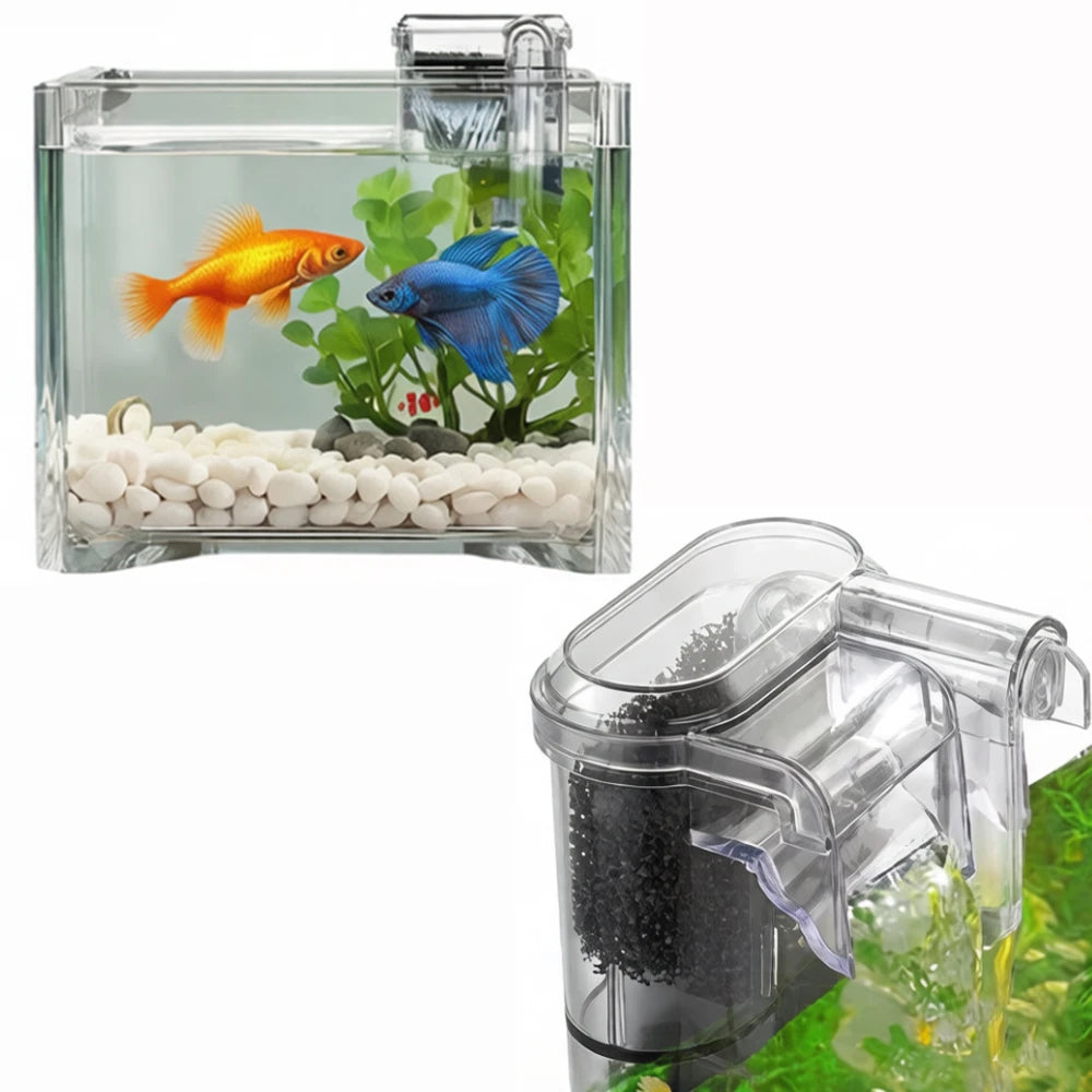 USB Mini Aquarium Suspended Filter 2.5W – Small Fish Tanks Aquarium Filter Babs
