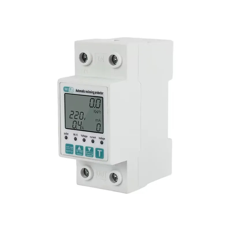 SmartLife Tuya WiFi Circuit Breaker 63A – Energy Meter & Timer Smart Circuit Breaker Babs