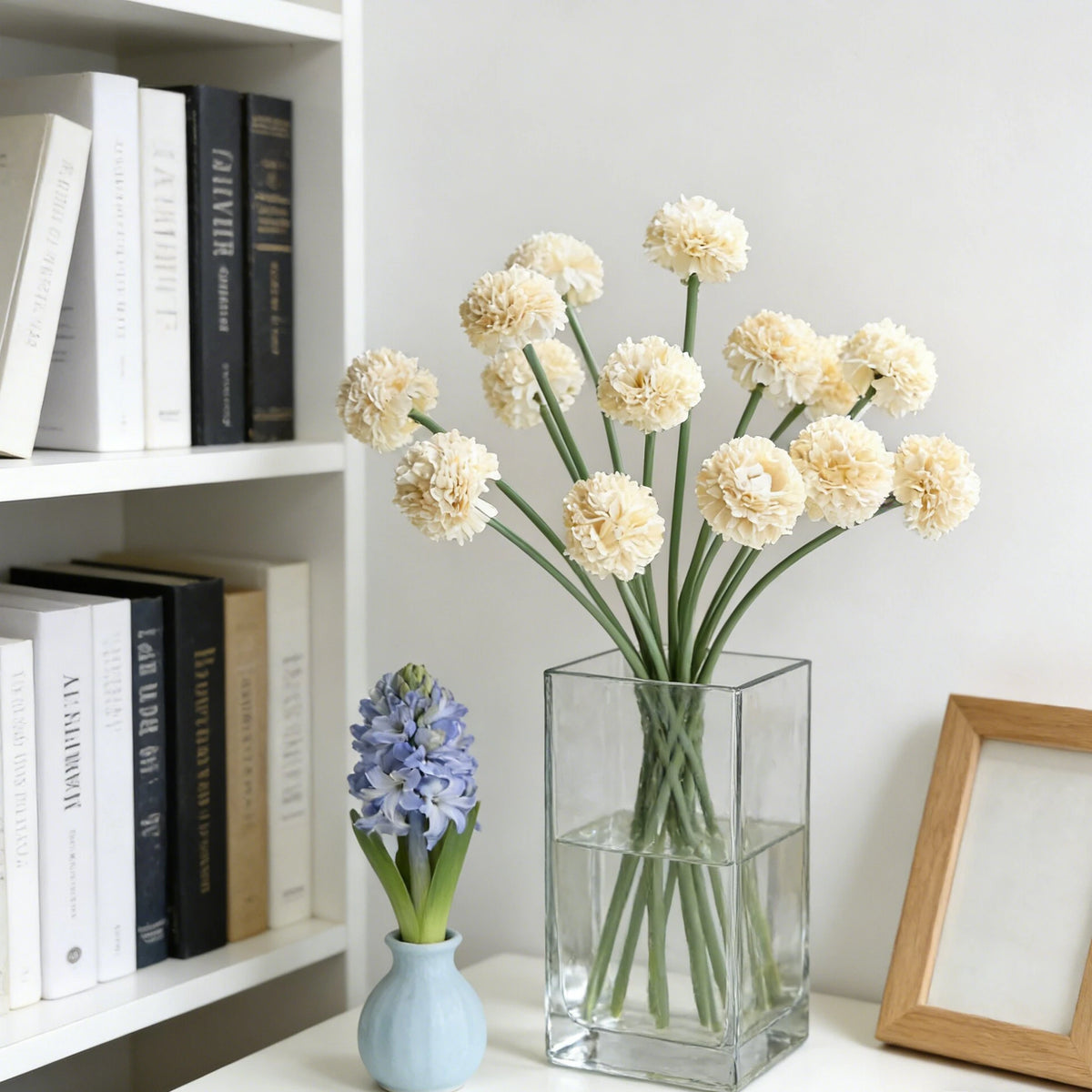 Artificial Silk Mini Ball Chrysanthemum Flowers | Wedding Décor Artificial Silk Flowers Babs