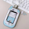 Camera-Shaped Acrylic Photocard Holder with Coil Lanyard Photocard Holder Babs A2