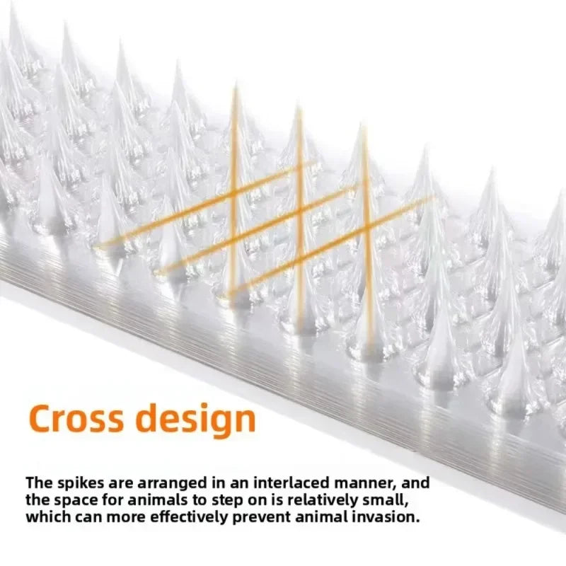 20-Pack PVC Bird Repeller Spikes – Fence & Garden Deterrent Bird Deterrent Spikes Babs