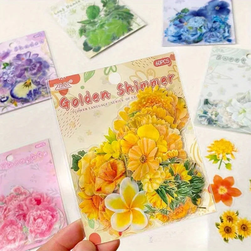 Floral Transparent Stickers – Scrapbooking, Journaling & Crafts Craft Stickers Babs