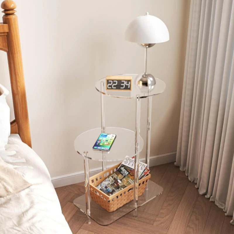 Transparent Acrylic Side Table – Modern Minimalist Design Acrylic Side Table Babs