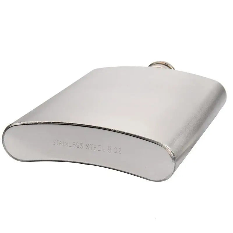 Stainless Steel Hip Flask 7oz/8oz – Travel & Camping Pocket Flask Stainless Steel Flask Babs