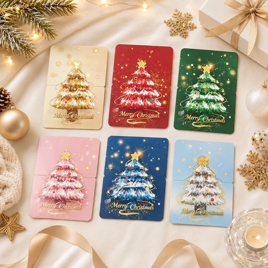 12-Pack 3D Pop-Up Christmas Cards with Envelopes – Handmade Holiday Greeting Cards Babs