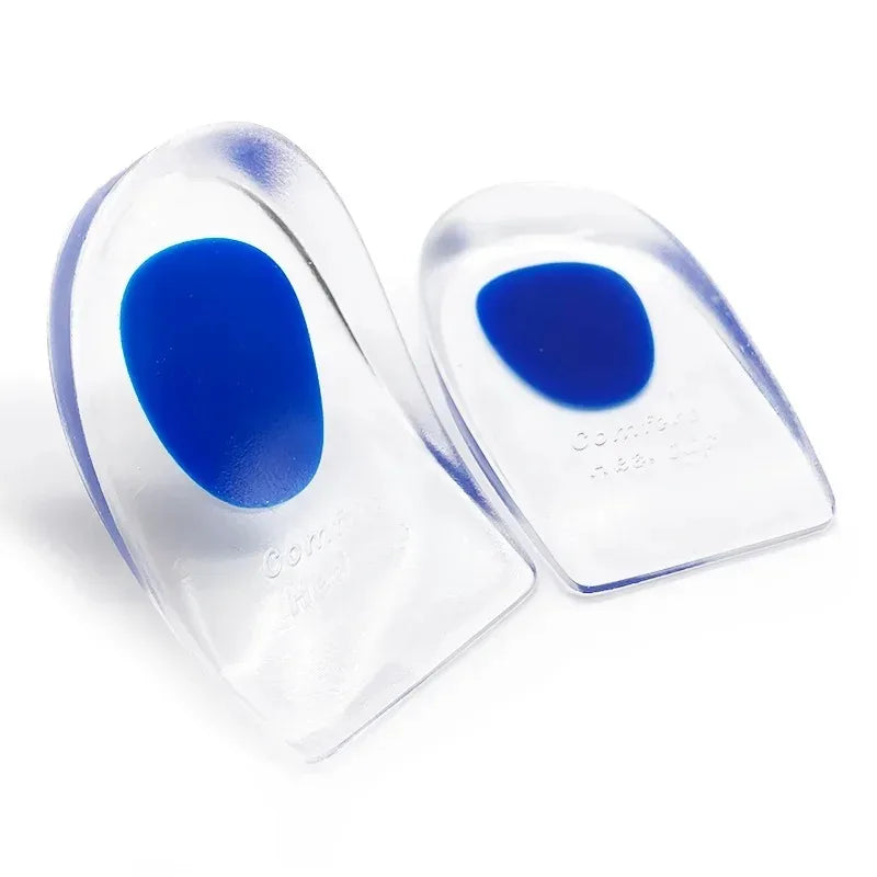 Silicone Heel Cup Pads – Cushioned Inserts for Walking & Running Heel Cup Insoles Babs