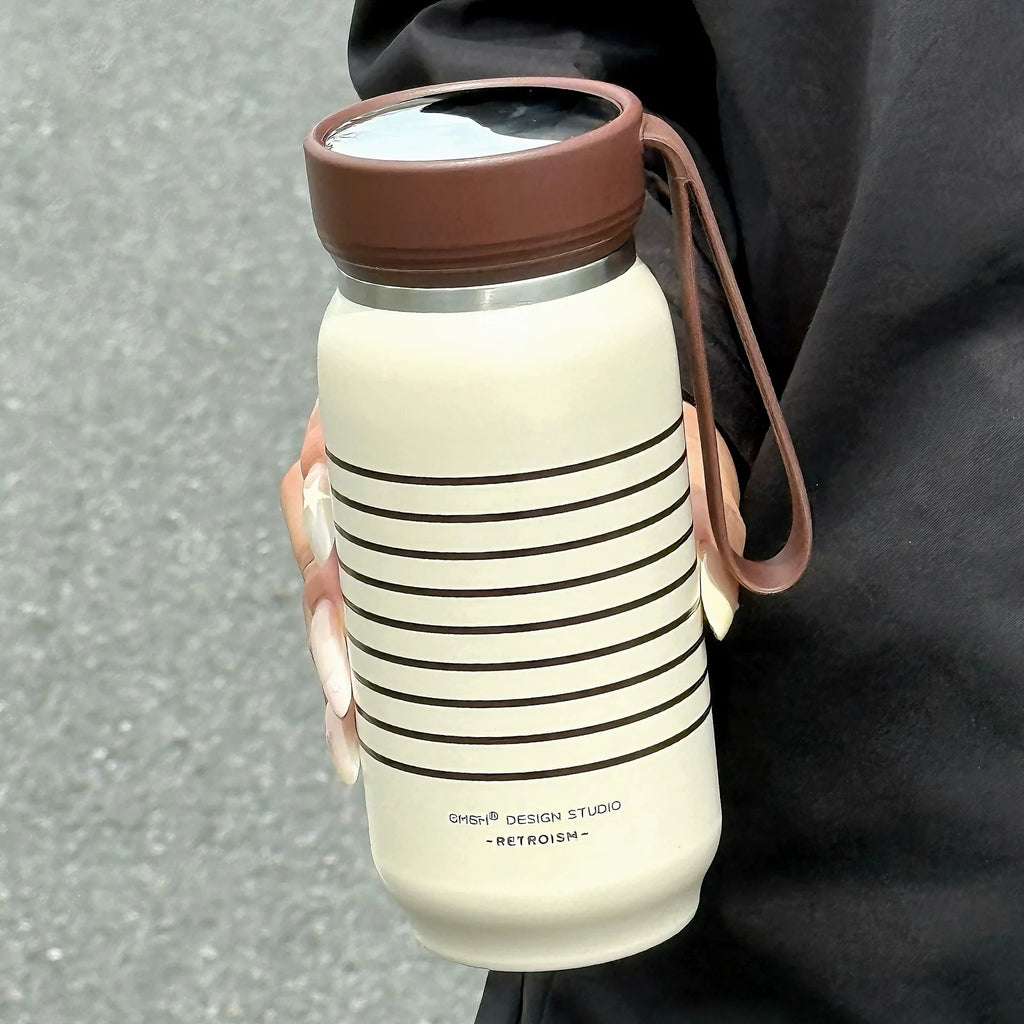 316L Stainless Steel Vacuum Tea Mug with Infuser | 6–12 Hr Vacuum Tea Mug Babs 0597 Coffee 401-500ml