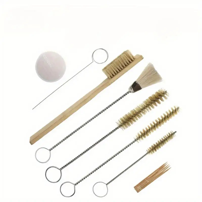 12-Piece Gun Cleaning Kit – Brass Wire & Bristle Brushes Gun Cleaning Kit Babs 12pcs