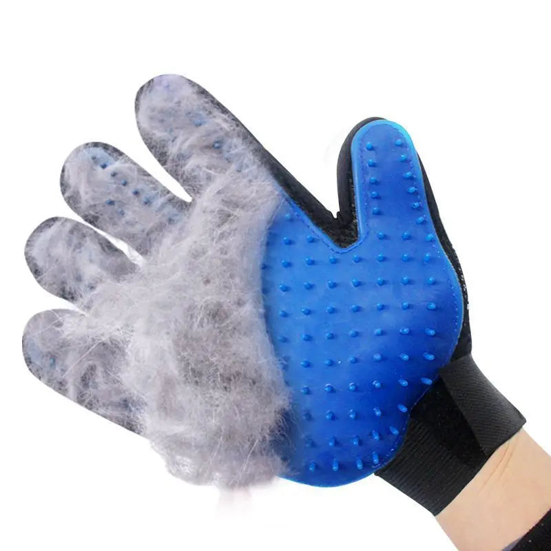 Silicone Pet Grooming Gloves – Dog & Cat Hair Removal Brush Pet Grooming Gloves Babs