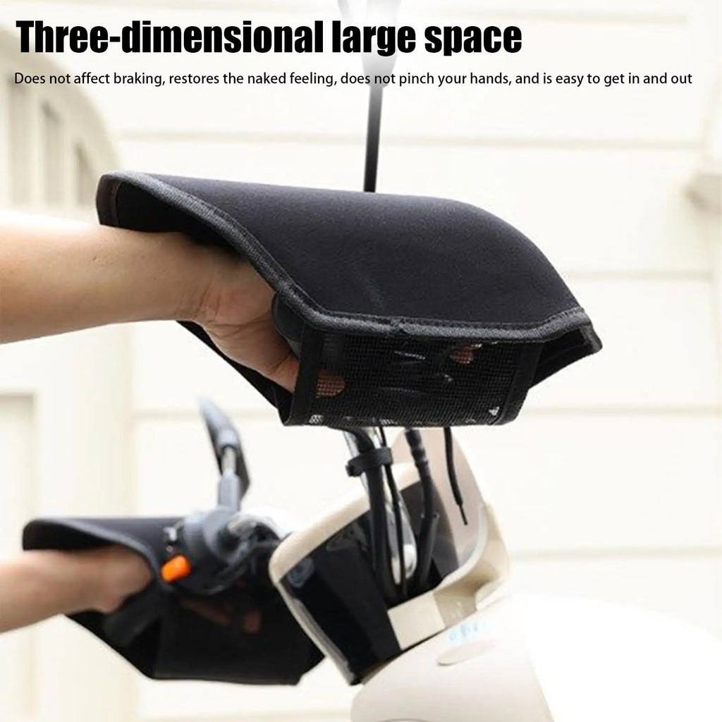 Motorcycle Handlebar Muffs – Windproof Waterproof Hand Covers Handlebar Hand Covers Babs