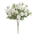 Silk Hydrangea Artificial Flowers – Wedding, Home & DIY Decor Artificial Flowers Babs white 2 pcs