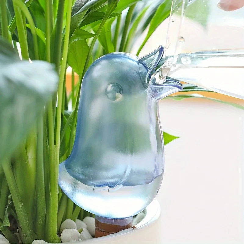Automatic Plant Waterer – Bird & Smiling Face Drip Feeder Plant Drip Waterer Babs