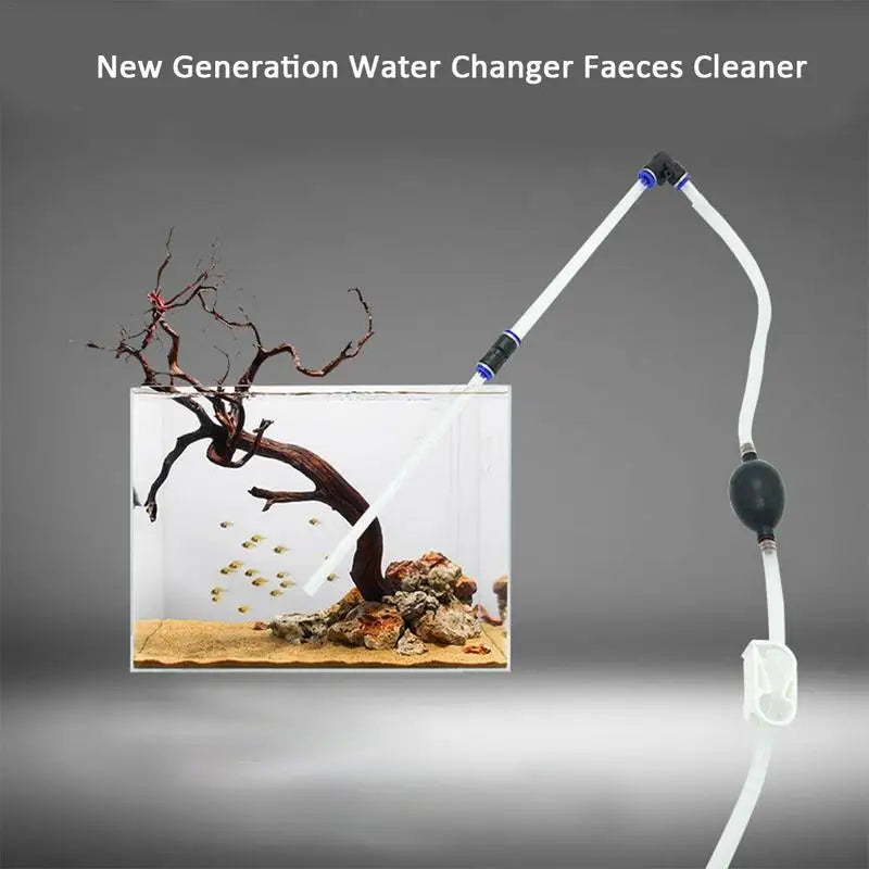 Aquarium Gravel Vacuum Siphon Pump – 1.8m Water Changer Aquarium Siphon Cleaner Babs