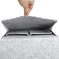 Felt Bedside Storage Organizer – Hanging Bed & Sofa Pouch Bedside Storage Organizer Babs Light-gray 32X20X10CM