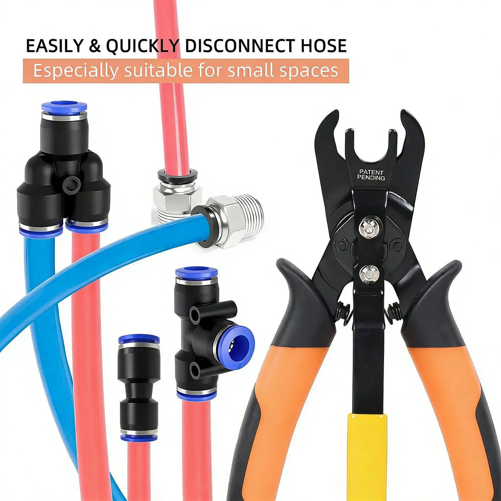 Carbon Steel Push-to-Connect Air Line Hose Release Pliers Air Line Release Pliers Babs