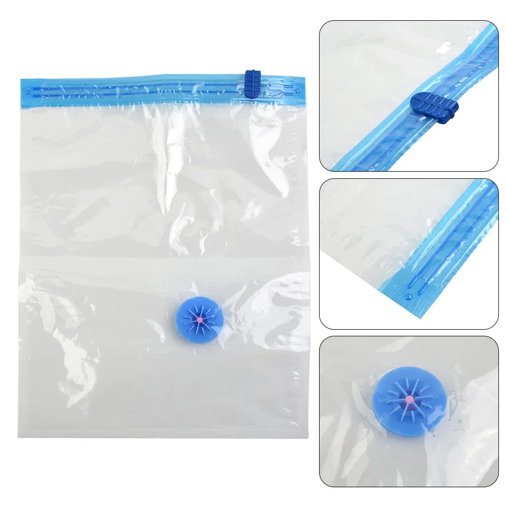 LEENKEA Vacuum Storage Bags – Space-Saving Clothes Organizer Vacuum Storage Bags Babs