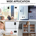 Childproof Fridge Lock with Password 2 Pack – Self-Adhesive Childproof Cabinet Lock Babs Black NONE