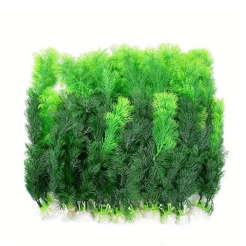 Artificial Aquarium Plants 5pcs | Fish Tank Grass Decor 10–30cm Aquarium Decor Plants Babs