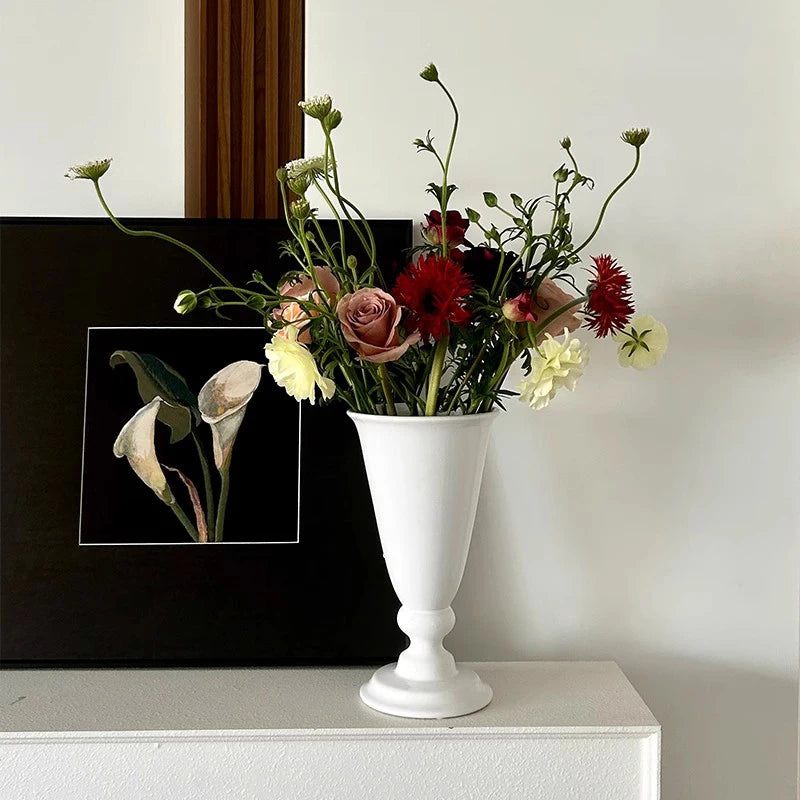 Modern Ceramic Vase | Nordic Minimalist Hydroponic Décor Decorative Ceramic Vase Babs