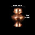 Tibetan Copper Mani Bottle – Buddhist Décor & Spice Storage Copper Decorative Bottle Babs 12cm